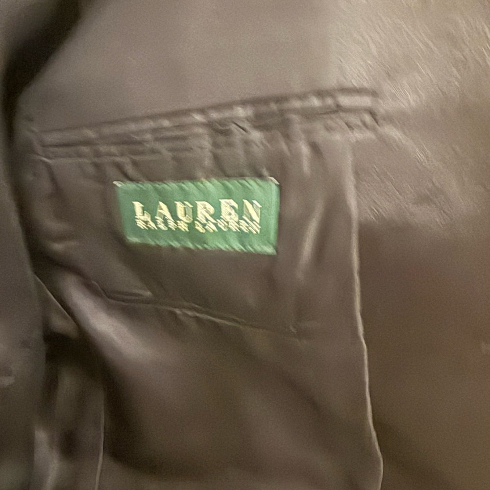 Lauren Ralph Lauren Black Satin-Lapel Tuxedo - Picture 3 of 3